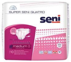  SENI SUPER QUATRO MEDIUM, sauskelnės, 10 vnt.
