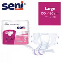 super seni plus -  SENI SUPER QUATRO LARGE, sauskelnės, 10 vnt. - 3 nuotrauka