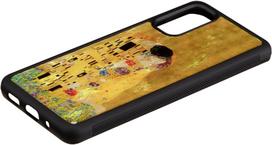 samsung s20 deklas - iKins case for Samsung Galaxy S20 - Kiss Juodas - 4 nuotrauka