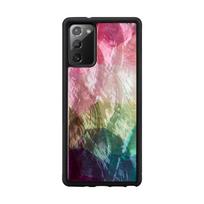 iKins case for Samsung Galaxy Note 20 water flower juodas