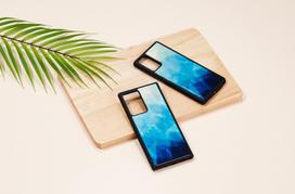 samsung galaxi note 20 - iKins case for Samsung Galaxy Note 20 Ultra mėlynas lake juodas - 6 nuotrauka