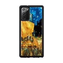 iKins case for Samsung Galaxy Note 20 - Cafe Terrace Juodas