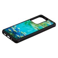 samsung galaxy s20 ultra deklas - iKins case for Samsung Galaxy S20 Ultra water lilies juodas - 3 nuotrauka