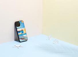 iphone sp - iKins case for Apple iPhone 12 Pro Max sky blue - 3 nuotrauka