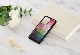 samsung galaxy s20 ultra deklas - iKins case for Samsung Galaxy S20 Ultra water flower juodas - 5 nuotrauka