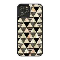 iKins case for Apple iPhone 12 Pro Max pyramid juodas