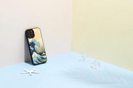 iphone 12 pro max deklas - iKins case for Apple iPhone 12 Pro Max great wave off - 4 nuotrauka