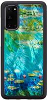 iKins case for Samsung Galaxy S20 - Vanduo Lilies Juodas