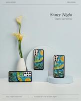 galaxy s21 plus deklas - iKins case for Samsung Galaxy S21+ - Starry Right Juodas - 3 nuotrauka