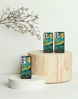 galaxy s21 plus deklas - iKins case for Samsung Galaxy S21+ - Starry Right Juodas - 4 nuotrauka