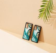 samsung galaxi note 20 - iKins case for Samsung Galaxy Note 20 aqua agate - 3 nuotrauka