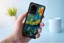 samsung galaxy s20 ultra deklas - iKins case for Samsung Galaxy S20 Ultra - Starry Night Juodas - 4 nuotrauka