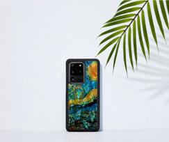 samsung galaxy s20 ultra deklas - iKins case for Samsung Galaxy S20 Ultra - Starry Night Juodas - 5 nuotrauka