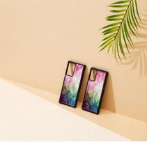 samsung galaxi note 20 - iKins case for Samsung Galaxy Note 20 Ultra water flower juodas - 3 nuotrauka
