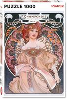 dreame 1000 - Dėlionė Piatnik Alfons Mucha Dreams, 1000 vnt. - 2 nuotrauka