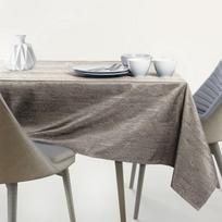 apvalios staltieses 130 - Staltiesė AmeliaHome HMD, ruda, 1300 mm x 1300 mm - 3 nuotrauka