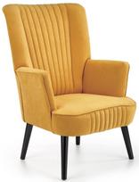 Fotelis Halmar Delgado Mustard, 75 cm x 70 cm x 100 cm