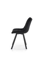 valgomojo kedes - Valgomojo kėdė Halmar K332 Black, juoda - 5 nuotrauka