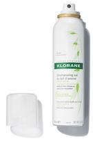 plauku pienelis - Klorane sausas šampūnas visų tipų plaukams su avižų pieneliu Dry shampoo OAT 150 ml - 4 nuotrauka