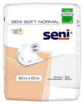  SENI SOFT NORMAL, paklotai, 60 cm x 60 cm, 30 vnt.