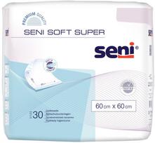  SENI SOFT SUPER, paklotai, 60 cm x 60 cm, 30 vnt.