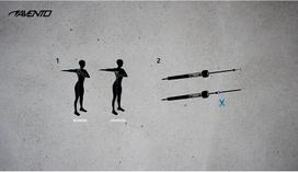 jump rope - Avento Basic 42HC, 2800 mm, rožinė - 4 nuotrauka