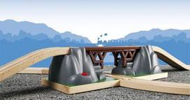gelezinkeliams - BRIO RAILWAY sudedamas tiltas, 33391000 - 3 nuotrauka