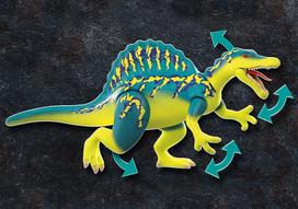 spinosaurus - PLAYMOBIL Dino Rise, Spinosaurus: Dviguba gynybos jėga 70625  - 3 nuotrauka