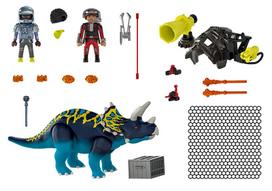 fluval - PLAYMOBIL Dino Rise, Triceratops: Battle for the Legendary Stones 70627  - 2 nuotrauka