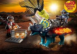 fluval - PLAYMOBIL Dino Rise, Triceratops: Battle for the Legendary Stones 70627  - 3 nuotrauka