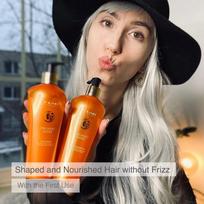 balzamas - Kondicionierius garbanotiems ir besibanguojantiems plaukams T Lab Professional CURL PASSION 250ml - 2 nuotrauka
