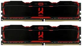 GOODRAM IRDM X DDR4 16GB 2x8GB 3200MHz CL16 DIMM Juodas
