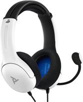 ps4 ausines - PDP LVL40 (White/ Black) - 2 nuotrauka