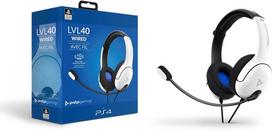 ps4 ausines - PDP LVL40 (White/ Black) - 7 nuotrauka