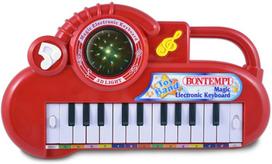 BONTEMPI pianinas elektroninis 22 klavišų su šviečiančiu burbulu, 12 2230