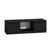 TV staliukas Top E Shop 120, juodas, 1200x400x360 mm