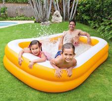 senukai baseinai - Baseinas Intex, oranžinis, 519 l - 2 nuotrauka