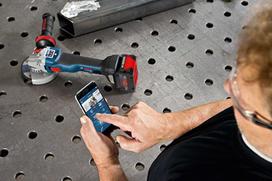 bosch 18v kampinis slifuoklis - Bosch GWS 18V-10 SC - 4 nuotrauka