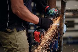 bosch 18v kampinis slifuoklis - Bosch GWS 18V-10 SC - 5 nuotrauka