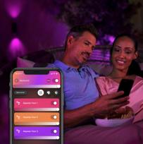 ismanus sviestuvas - Išmanioji šviesa Philips Hue Appear Outdoor Wall Light - 6 nuotrauka