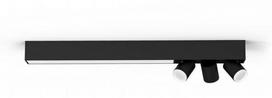 philips centris - Philips Centris 3-Spot Ceiling Light Black - 2 nuotrauka