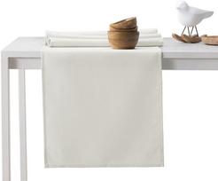 DecoKing Pure HMD Tablecloth Cream Set 115x300/35x300 2pcs