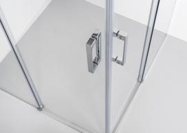 brasta glass - Berėmė slankioji dušo kabina Baltijos Brasta Vesta - 2 nuotrauka