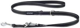 Amiplay reguliuojamas​ pavadėlis 6 in 1 Reflective, XL, juodas