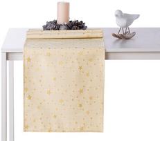 AmeliaHome Stardust AH/HMD Tablecloth Gold 30x100cm