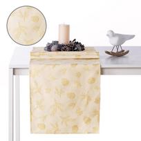 40 ah - AmeliaHome Magic Night AH/HMD Tablecloth Gold 40x120cm - 2 nuotrauka