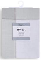 stalas 120 x 60 - Stalo takelis AmeliaHome Sevran, balta/žydra, 1200 mm x 600 mm - 3 nuotrauka