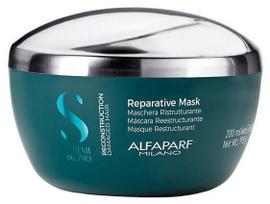 AlfaParf Semi Di Lino Reconstructive kaukė pažeistiems plaukams - 200 ml.