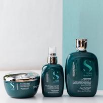 semi di lino plauku kauke - AlfaParf Semi Di Lino Reconstructive kaukė pažeistiems plaukams - 200 ml. - 2 nuotrauka