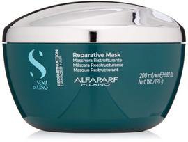 semi di lino plauku kauke - AlfaParf Semi Di Lino Reconstructive kaukė pažeistiems plaukams - 200 ml. - 3 nuotrauka
